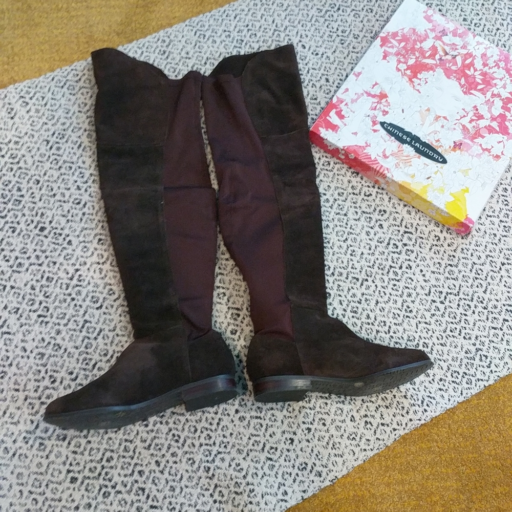 CHINESE LAUNDRY OVER THE KNEE BOOTS 9.5